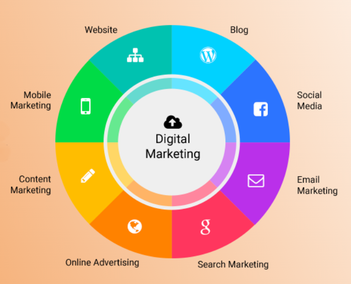 Students learning social media marketing strategies during Digital Marketing Training in Chandigarh.